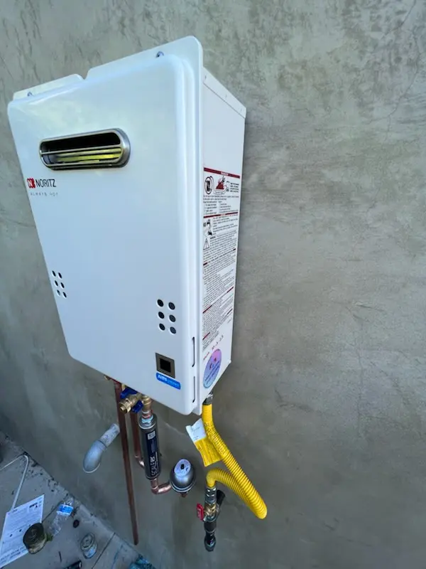 Tankless water heater installation for Corpus Christi homes